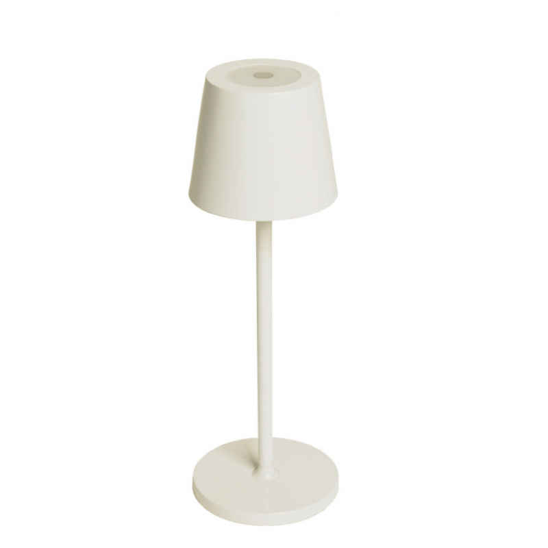 Lampe sans fil en aluminium - Blanc