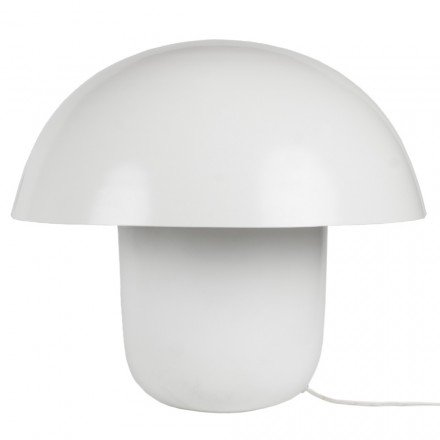 Lampe champignon blanche